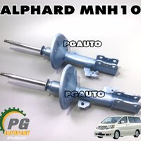 โช๊คหน้า TOYOTA ALPHARD MNH10 ปี 2003-2007 (1คู่) / KYB / NEW SR (รูปจริง)