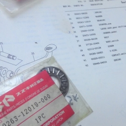 ลูกปืนเพลาเปลี่ยนเกียร์แท้ ซูซูกิ คริสตัล RC110 Crystal