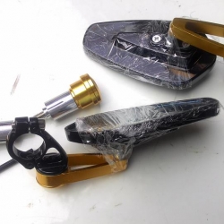 กระจกมองหลังติดปลายแฮนด์ ทรง ดูคาติ Ducati