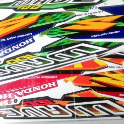 สติกเกอร์ฮอนด้า เวฟ 100 Wave100