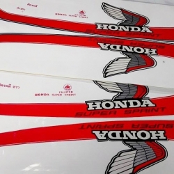 สติกเกอร์ฮอนด้า ไฟเตอร์ Fighter super sprint
