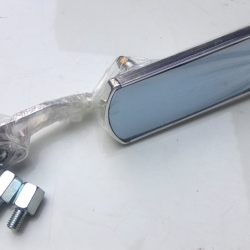 กระจกมองหลัง ผืนผ้า 11X5 CM เปลือกชุบ