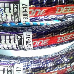 ยางนอกมอเตอร์ไซค์ลาย สิบล้อ-รถไถ ขอบ 250-275-300-17 275-18