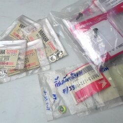 หมุดยึดหน้ากากแท้ ฮอนด้า-แหวนล็อคหมุดกากแท้ ยามาฮ่า