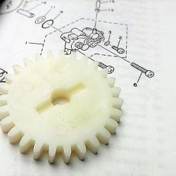 เฟืองปั๊ม 2 T ยามาฮ่า ZR120 27 ฟัน