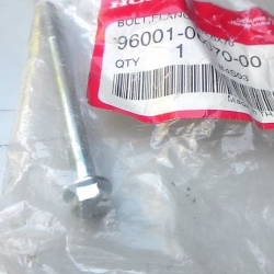 น๊อตแคร้ง Bolt ขาว เบอร์ 10 6X70