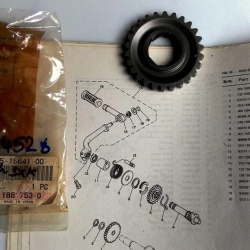 เฟืองสตาร์ทแท้ ยามาฮ่า YL2 26 ฟัน