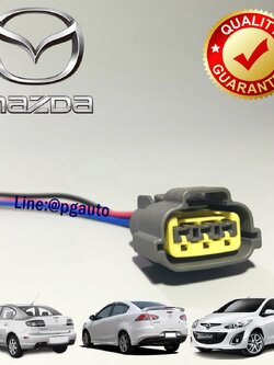 ปลั๊กคอยล์ MAZDA 3 '04-08 เครื่อง 1.6L และ MAZDA 2 '09-12 1.5L 3 สาย (1ตัว) / รูปจริง