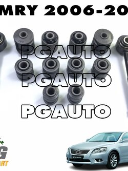 ชุดเปลี่ยนบู๊ชคานหลัง TOYOTA CAMRY ACV40-41 ปี 2006-2012 (รูปจริง) (1 ชุด = 12 ชิ้น)