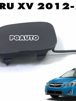 ฝาปิดรูลากรถที่กันชนหน้า SUBARU XV ปี 2012-2017(1 ชิ้น) แท้ / รูปจริง
