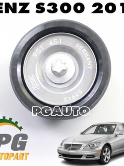 ลูกรอกสายพาน 6 ร่อง BENZ S 300 L ปี 2010(A272,A271EVO)(1ชิ้น) INA / รูปจริง