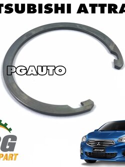 แหวนล็อคลูกปืนหน้า MITSUBISHI ATTRAGE A13 (1 ชิ้น) แท้ / รูปจริง