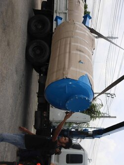 ถังกรองเหล็กขนาด64นิ้วสำหรับกรองน้ำบาดาล