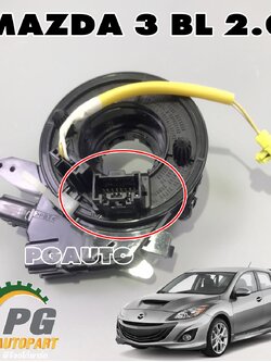 แพรแตรพวงมาลัย MAZDA 3 BL 2011-2013 2.0 L(1ชิ้น) แท้ / รูปจริง