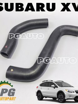 ชุดท่อยางหม้อน้ำบนและล่าง ซุบารุเอ็กซ์วี SUBARU XV (1ชุด = 2ชิ้น) / รูปจริง / DAIKIN RUBBER
