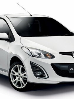 กระป๋องพักน้ำ+พร้อมฝา มาสด้า 2 / MAZDA2 / (1 ชิ้น) / RESERVE TANK แท้ศูนย์ ไม่รวมฝาปิด