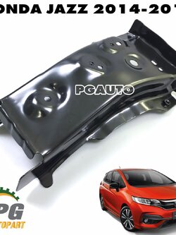 โครงเหล็กตัวบนหน้า LH HONDA JAZZ GK ปี 2014-2018 (1 ชิ้น) แท้ศูนย์ / รูปจริง