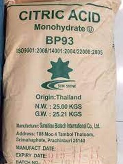 กรดมะนาว (ชนิดผง)