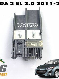 แผงฟิวส์ข้างแบตเตอร์รี่ MAZDA 3 BL ปี 2011-2013 2.0 L (1ชิ้น) แท้ / รูปจริง