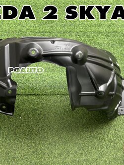 พลาสติกซุ้มล้อหน้า LH MAZDA 2 SKYACTIV ปี 2014-2018 (1ชิ้น) แท้ศูนย์ / รูปจริง