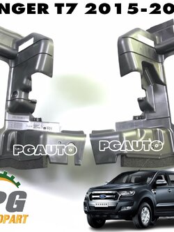 พลาสติกดักลมข้างหม้อน้ำ LH-RH FORD RANGER T7 ปี 2015-2017 (1ชุด = 2 ชิ้น) แท้ / รูปจริง