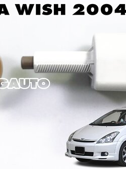 สวิทไฟเบรคเท้า 4 สาย(สีขาว) TOYOTA WISH ปี 2004-2010 (1ชิ้น) แท้ / รูปจริง