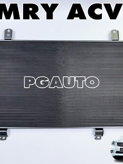 รังผึ้งแอร์(แผงแอร์) TOYOTA CAMRY (ACV40) ปี 2006-2012 (1 ชิ้น) แท้ / รูปจริง