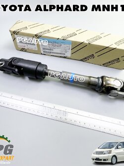 ยอยพวงมาลัยอันล่าง TOYOTA ALPHARD MNH10 3.0 V6 ปี 2004-2007 (1ชิ้น) แท้ / รูปจริง