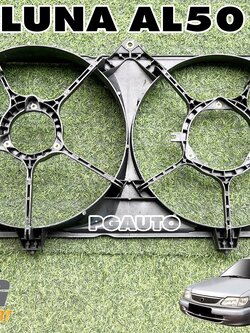 พลาสติกบังลมหม้อน้ำ TOYOTA SOLUNA AL50 ปี 1998-2002 AT (1 ชิ้น) แท้ศูนย์ / รูปจริง