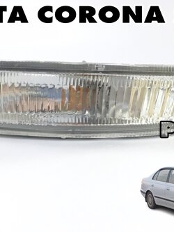 ไฟหรี่หน้าใต้กันชน LH EX NEW TOYOTA CORONA AT,ST191 (1ชิ้น) แท้ / รูปจริง