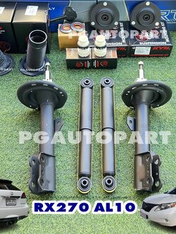 ชุดเปลี่ยนโช๊คอัพหน้า-หลัง LEXUS RX270 ปี 2010-2015 (รูปจริง) (1 ชุด = 12 ชิ้น)