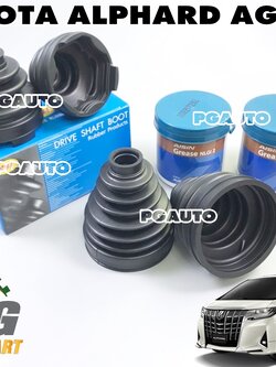 ชุดเปลี่ยนยางหุ้มเพลาขับนอก ใน TOYOTA ALPHARD AGH30 ปี 2015-2022 (1 ชุด) เทียบ / รูปจริง