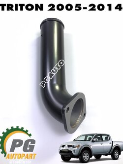แป๊ปต่อท่ออินเตอร์คูเลอร์ MITSUBISHI TRITON 2.5 L ดีเซล ปี 2005-2014 (1ชิ้น) แท้ / รูปจริง