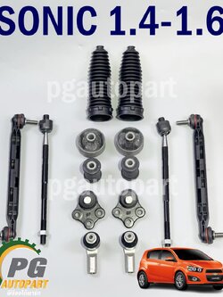ชุดช่วงล่างหน้า เชฟโรเลตโซนิค CHEVROLET SONIC 1.4-1.6 (1 ชุด=14 ชิ้น)