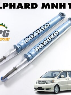 โช๊คหลัง TOYOTA ALPHARD MNH10 ปี 2003-2007(1 คู่) / KYB NEW SR (รูปจริง)