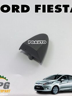 ฝาครอบรูกุญแจรุ่นไม่มีรู หน้า-หลัง FORD FIESTA ปี 2010-2012 (1อัน) แท้ / รูปจริง