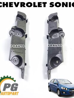 พลาสติกยึดปลายกันชนหน้า LH-RH CHEVROLET SONIC ปี 2012-2016 (1 คู่) แท้ / รูปจริง