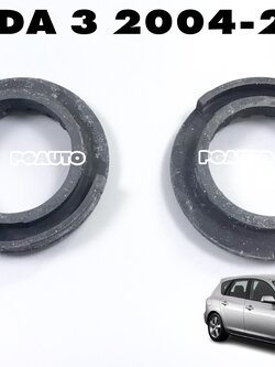 ยางรองสปริงโช๊คอัพหลัง LH/RH MAZDA3 BK ปี 2004-2010 (1 คู่) แท้ / รูปจริง