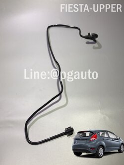 ท่อยางกระป๋องพักน้ำ-บน เส้นยาว ฟอร์ดเฟียสต้า FORD FIESTA เครื่อง 1.4 / 1.5 / 1.6 L (1เส้น) รูปจริง