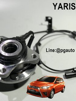 ดุมล้อหน้า-ด้านขวา (ลูกปืนล้อหน้า RH) โตโยต้ายาริส TOYOTA YARIS ปี 2013-ขึ้นไป มี ABS, NSP152 (1ชิ้น) ยี่ห้อ GSP (รับประกัน 1ปี)