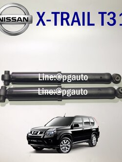 โช๊คอัพหลัง NISSAN X-TRAIL T31 08-2011 2.0 / แท้ศูนย์ / (1 คู่ = 2 ชิ้น) รูปจริง