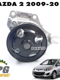 ปั๊มน้ำทั้งลูก MAZDA 2 DE ปี 2009-2013 (1ชิ้น) แท้ / รูปจริง