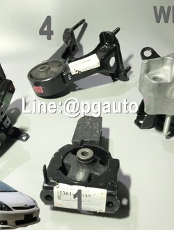 เซตสุดคุ้ม!!! ยางแท่นเครื่อง-แท่นเกียร์ โตโยต้าวิช TOYOTA WISH ปี 2004 ขึ้นไป เครื่อง 2.0 L เกียร์ออโต้(AT) (1ชุด = 4 ตัว) / อะไหล่วิชราคาถูก,อะไหล่ WISH ANE111