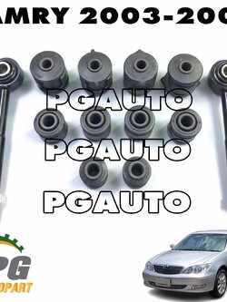 ชุดเปลี่ยนบู๊ชคานหลัง TOYOTA CAMRY ACV30,ACV31 ปี 2003-2006 (รูปจริง) (1 ชุด = 12 ชิ้น)