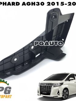 พลาสติกซุ้มล้อล่าง-หลัง LH TOYOTA ALPHARD AGH30 ปี 2015-2022 (1ชิ้น) แท้ / รูปจริง