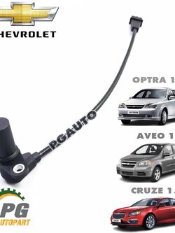 เซ็นเซอร์เพลาข้อเหวี่ยง CHEVROLET AVEO 1.6,CRUZE 1.6,OPTRA 1.6 ปี 2004-2008 (1ชิ้น) แท้ / รูปจริง