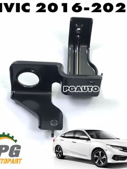 ขาจับกระป๋องพักน้ำหม้อน้ำ HONDA CIVIC FC ปี 2016-2020(1 ชิ้น) แท้ / รูปจริง