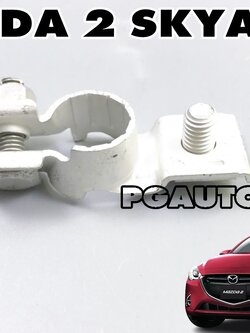 ขั้วแบตเตอรี่(ขั้วบวก) MAZDA2 SKYACTIV ปี 2014-2018 (1 ชิ้น) แท้ / รูปจริง
