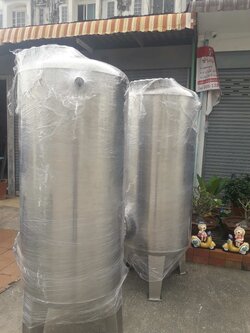 ถังกรองสแตนเลส 16 นิ้ว หนา2มม