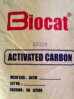 สารกรองคาร์บอนActivated Carbon BIOCAT ID 1100